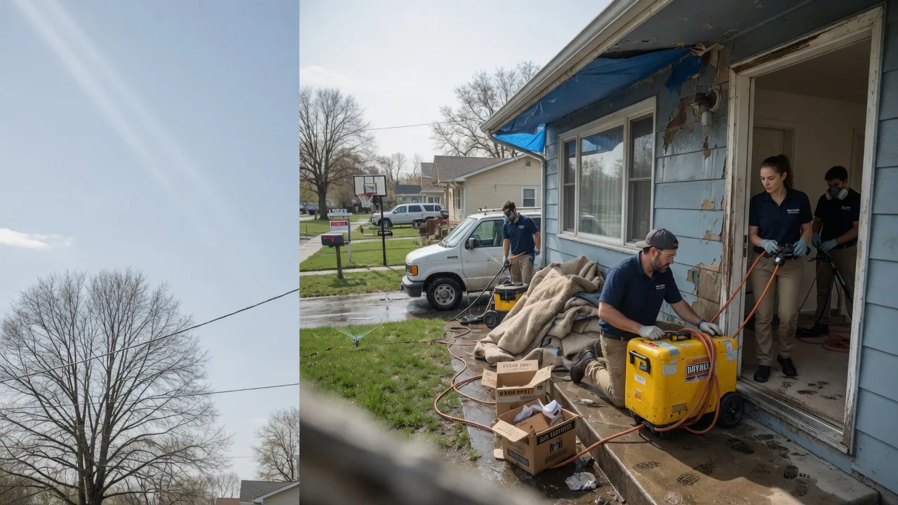 Basement Flood Cleanup in Orrville, OH near me